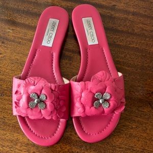 Jimmy Choo slides from 2017 collection